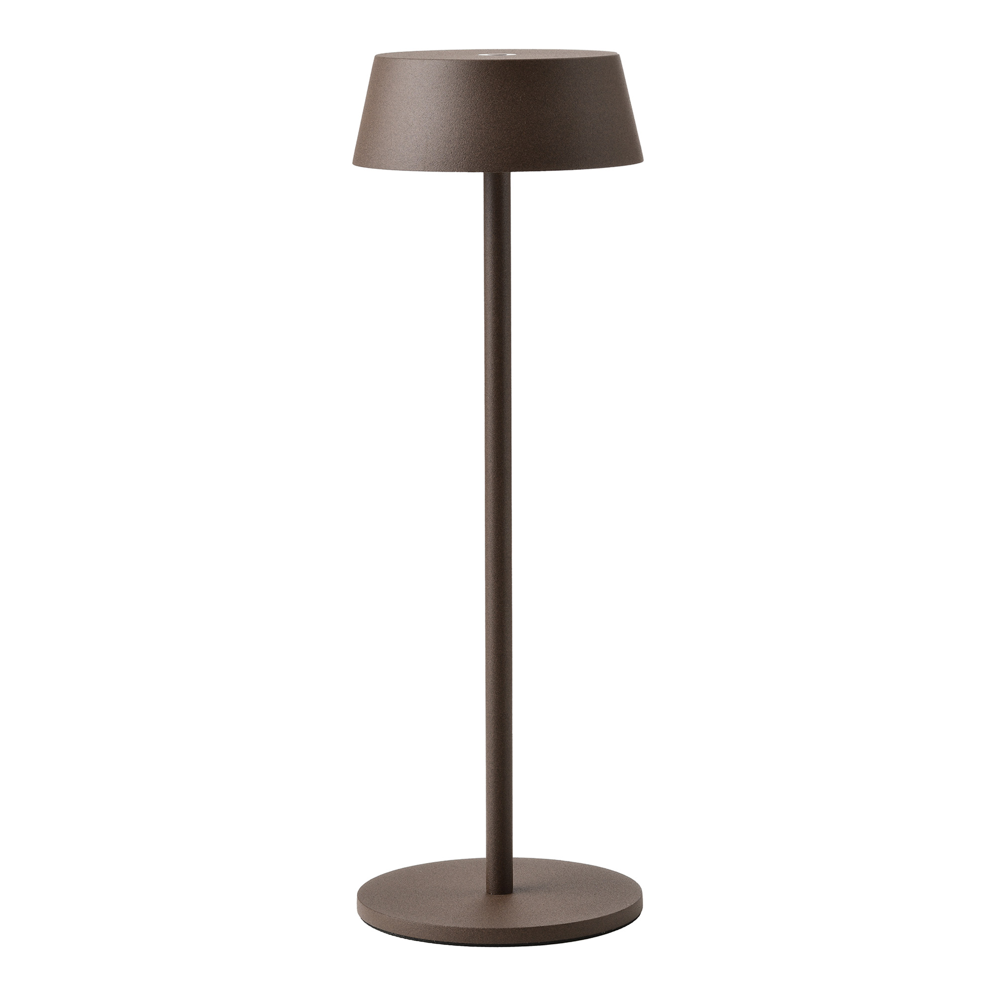 M7987  K4 Rechargeable Battery Operated  Lantern, 2W LED, 3000K, 180lm, IP54, USB Charging Cable Included, Rust Brown, 3yrs Warranty